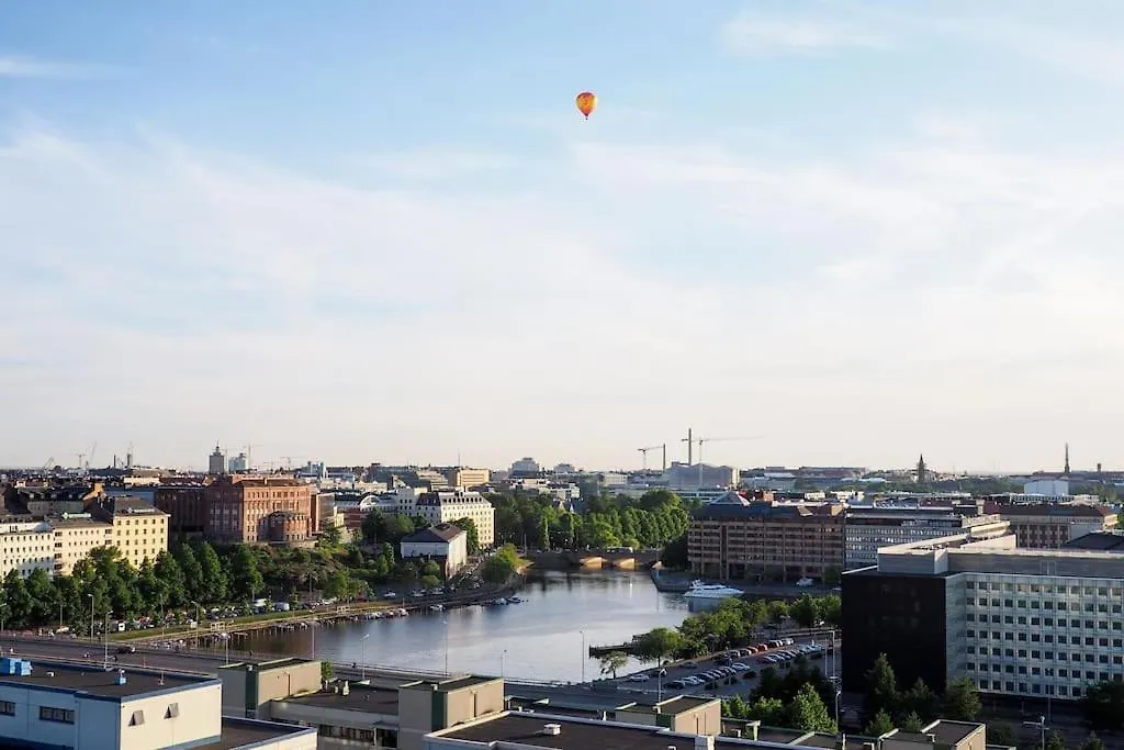 Sunset Views Over Helsinki Rooftops فنلندا